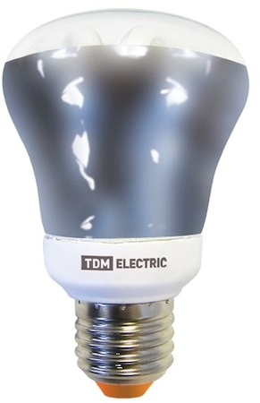 TDM ELECTRIC SQ0323-0115 Лампа энергосберегающая КЛЛ- R80-11 Вт-2700 К–Е27 TDM